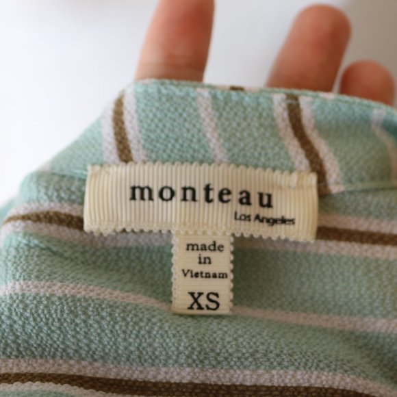 Beautiful Blue Striped Dress - Picture 12 of 12